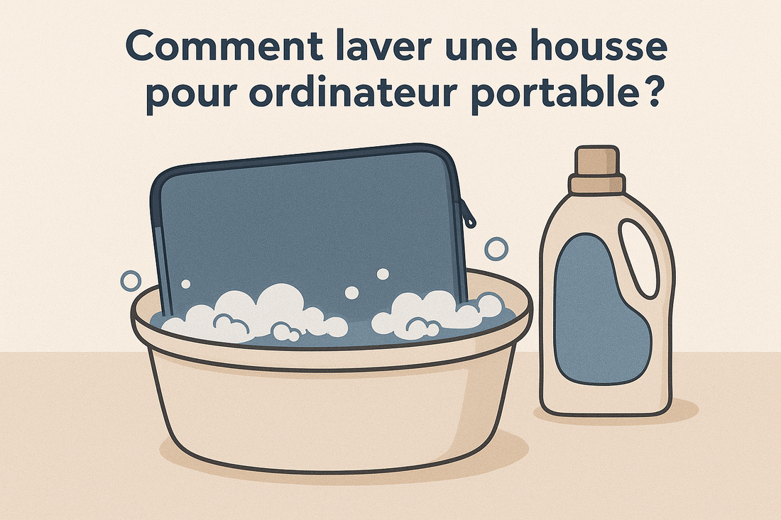 Comment laver une housse pour ordinateur portable
