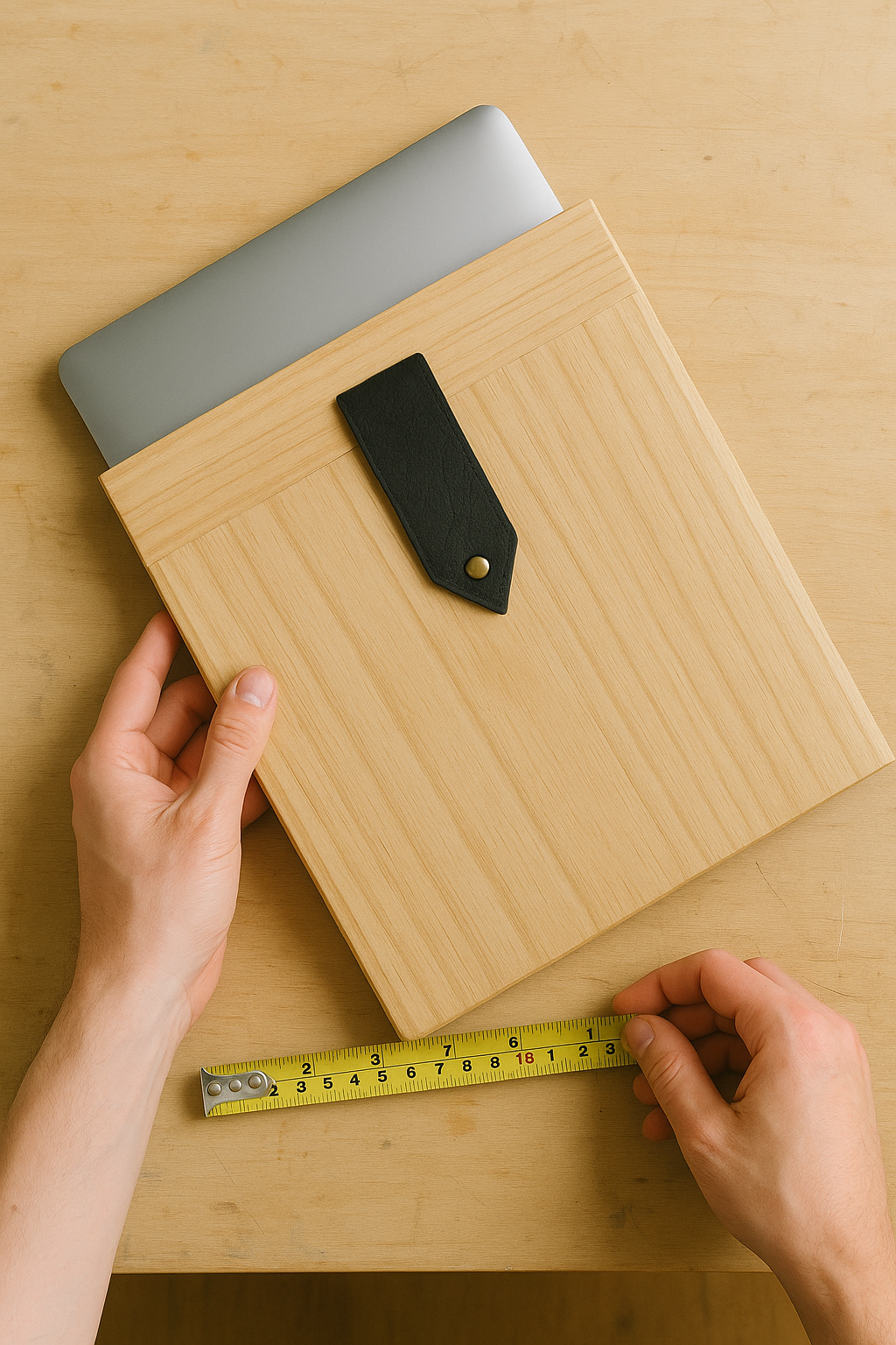 Comment faire une pochette d'ordinateur en bois