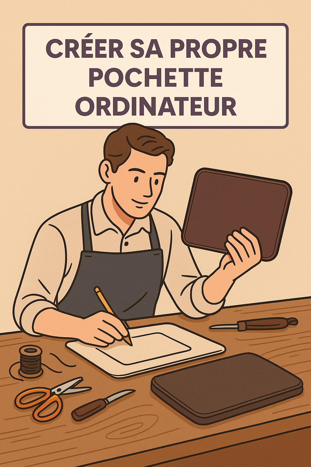 DIY : Fabriquez votre propre pochette ordinateur éco-responsable