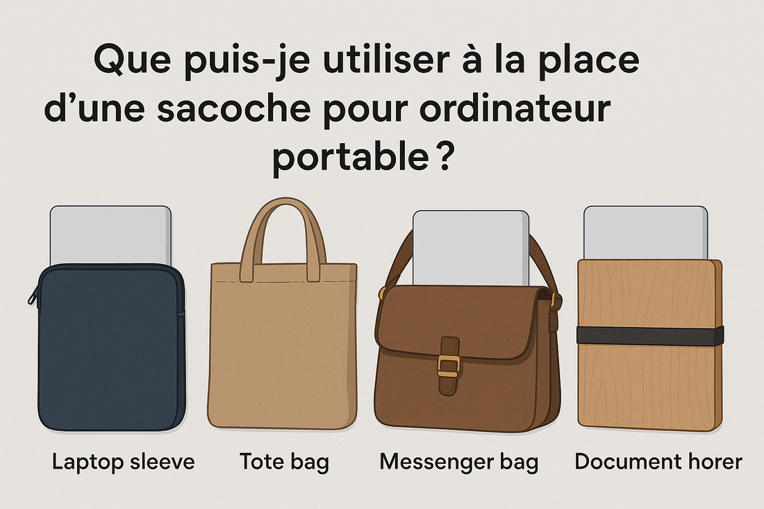 Que puis-je utiliser à la place d’une sacoche pour ordinateur portable