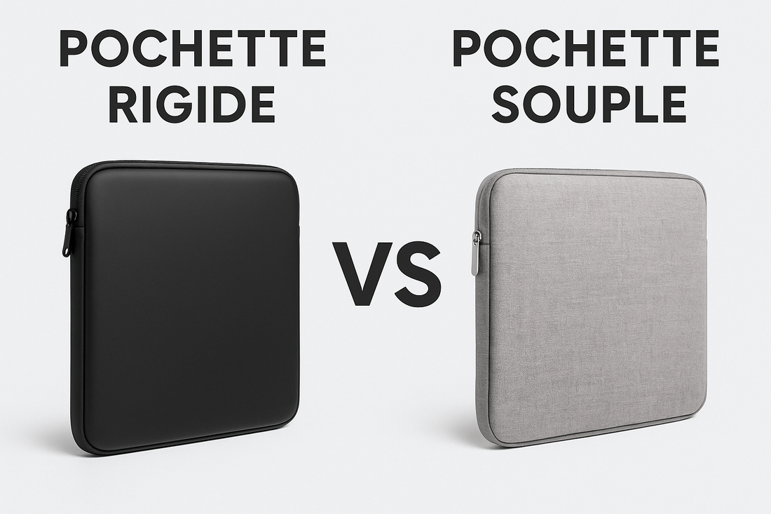 Pochette rigide vs souple : quelle protection choisir pour votre ordinateur
