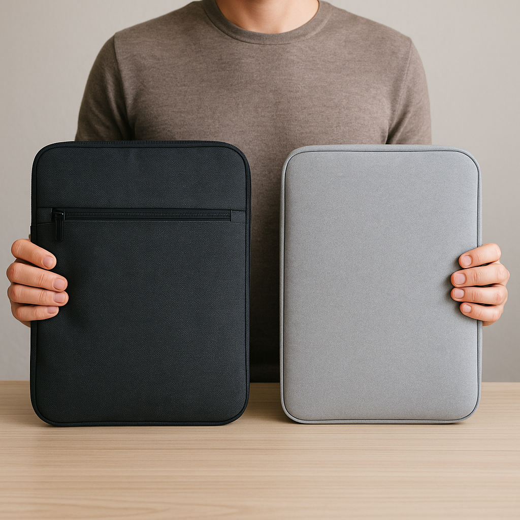 Faut-il préférer une pochette ordinateur avec ou sans compartiments