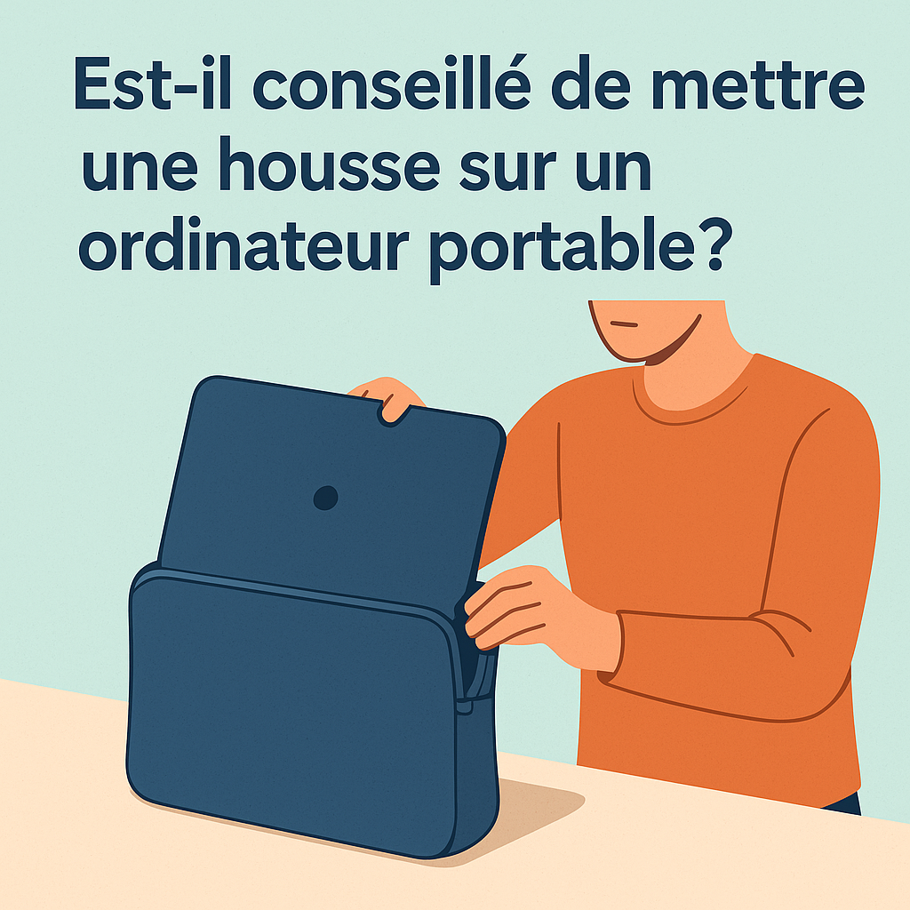 Est-il conseillé de mettre une housse sur un ordinateur portable