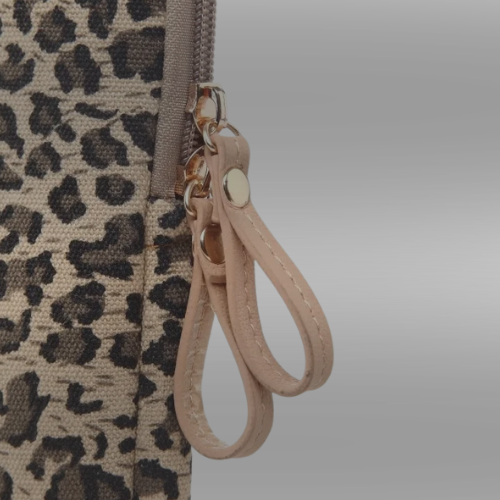 pochette ordinateur leopard