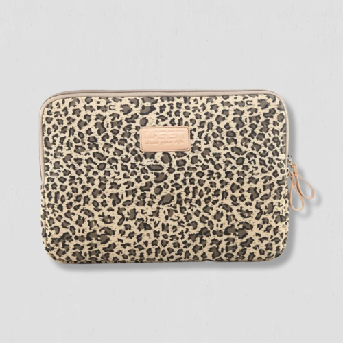 Sac ordinateur léopard