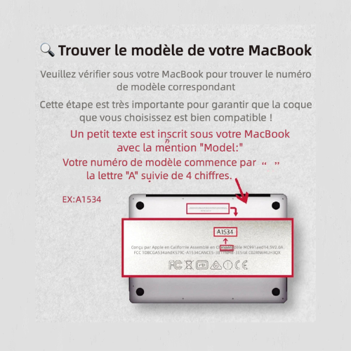 Coque pour ordinateur portable
