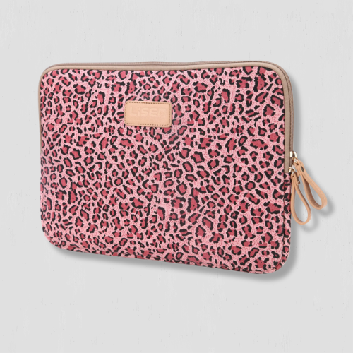 Sac ordinateur léopard