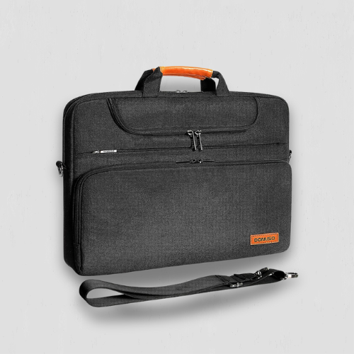 Pochette ordinateur en tissu