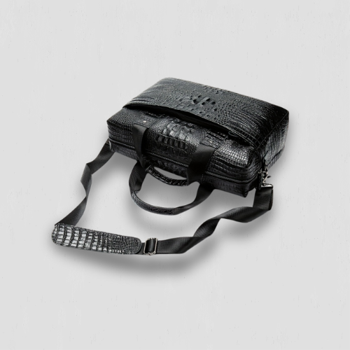 Sacoche ordinateur business en cuir