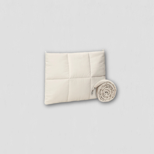 Sacoche ordinateur blanc 13 pouces à zip