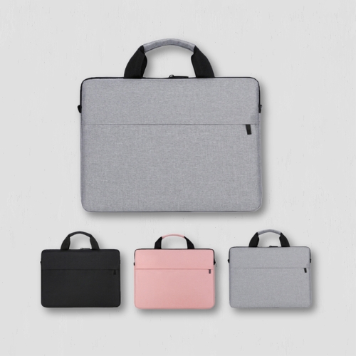 Pochette zippée pour ordinateur portable en tissue