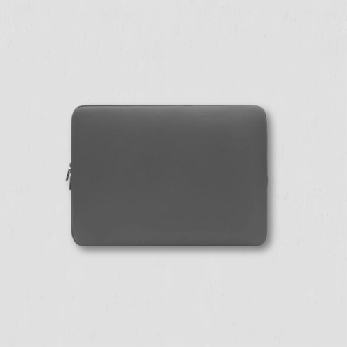 Petite housse grise de 14 pouces pour ordinateur portable