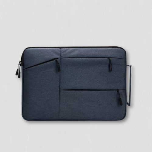 Sac ordinateur portable en denim de voyage à poches