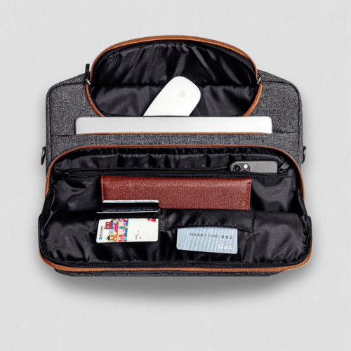 Pochette ordinateur en tissu