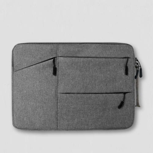 Sac ordinateur portable en denim de voyage à poches