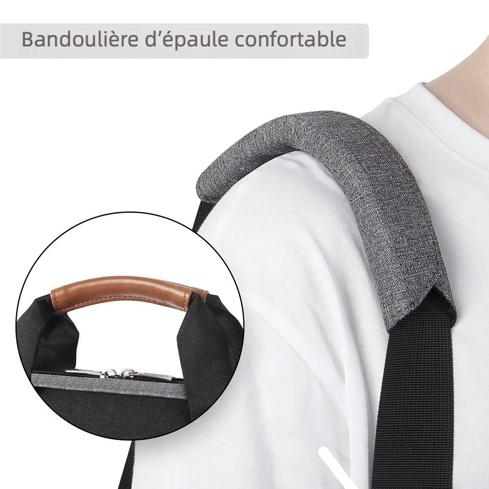 Sacoche ordinateur portable 17 pouces résistante à l'eau