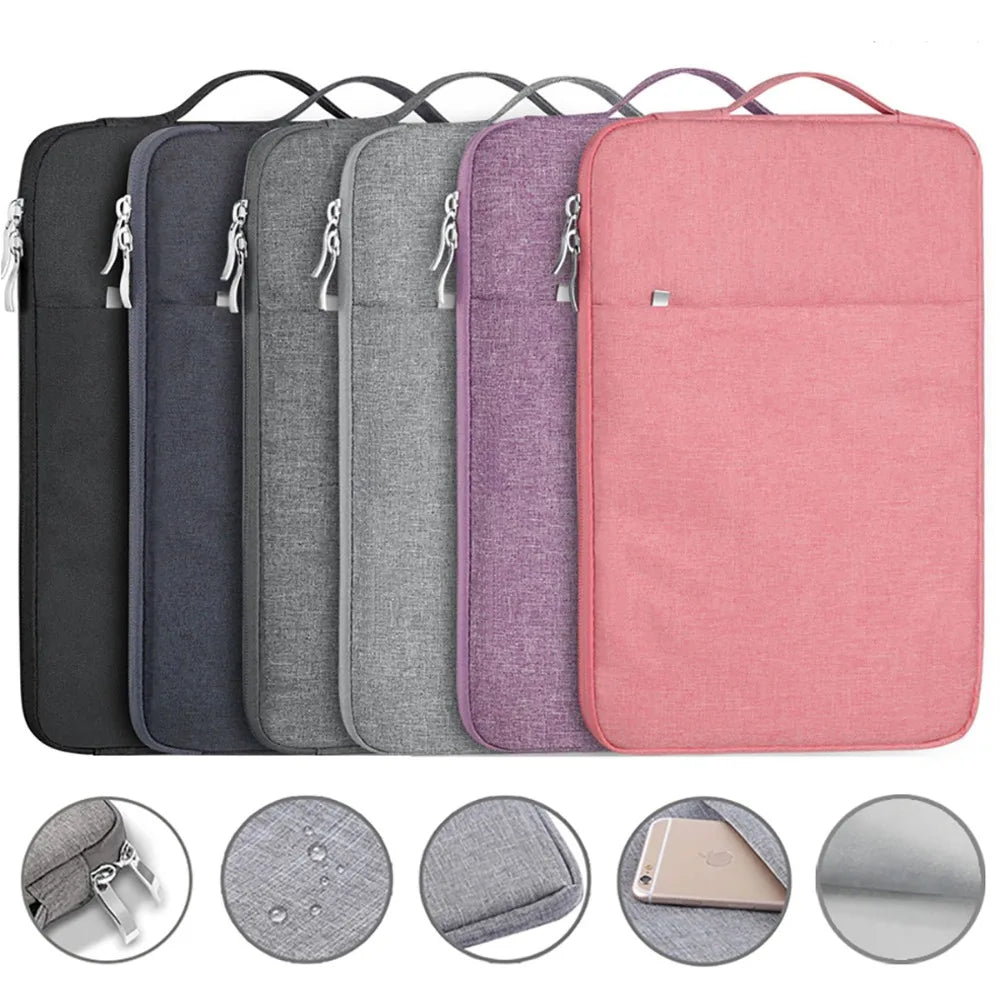 Sacoche portable en coton pour ordinateur portable