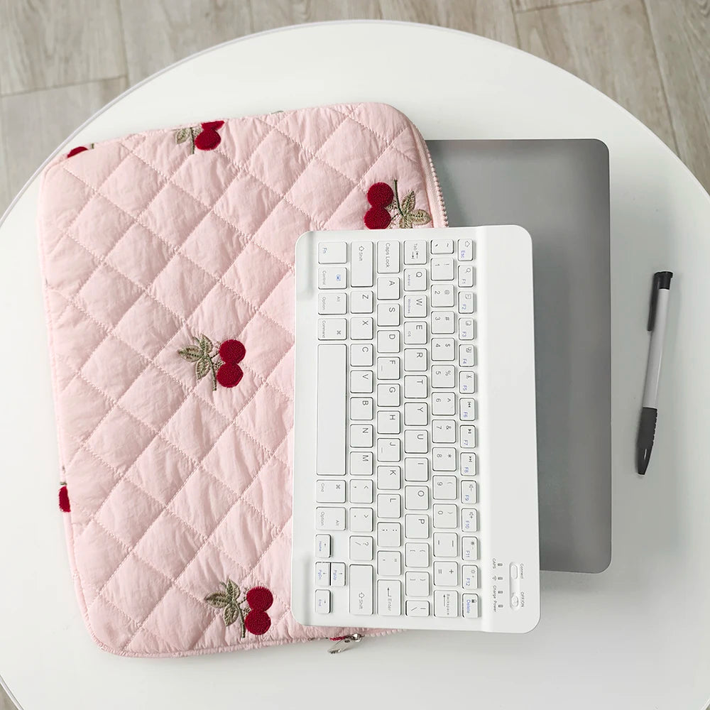 Pochette ordinateur 14 pouces fluffy