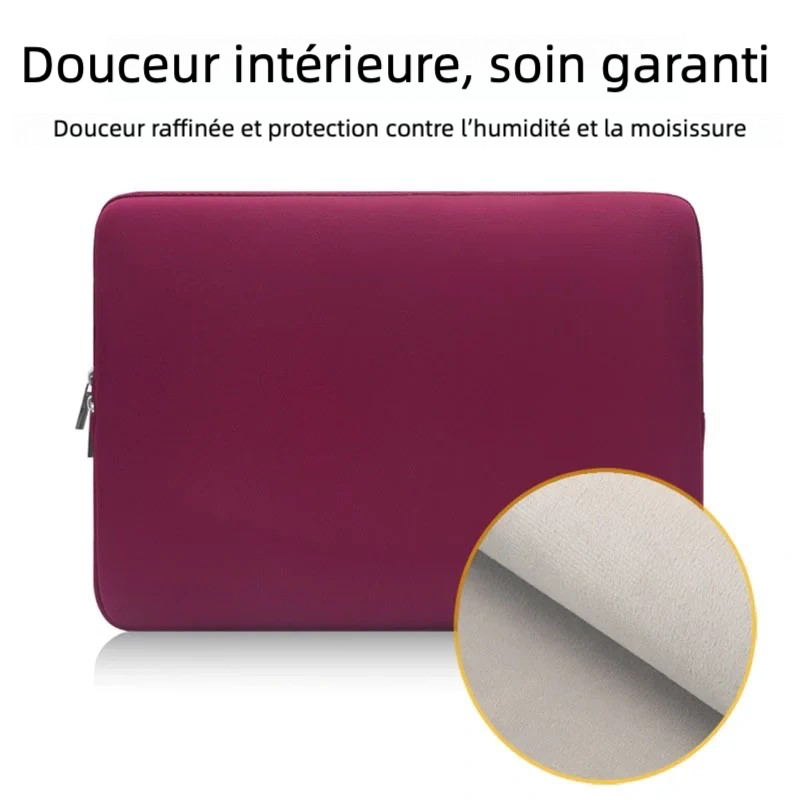 Housse ordinateur portable 15 pouces de voyage