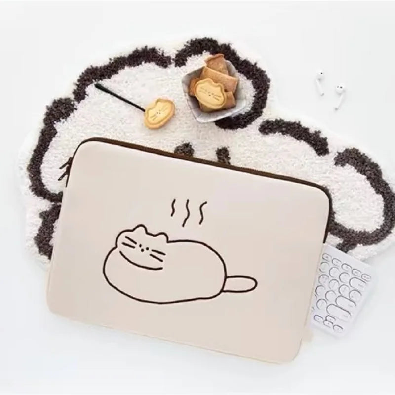 Pochette ordinateur design kawaï