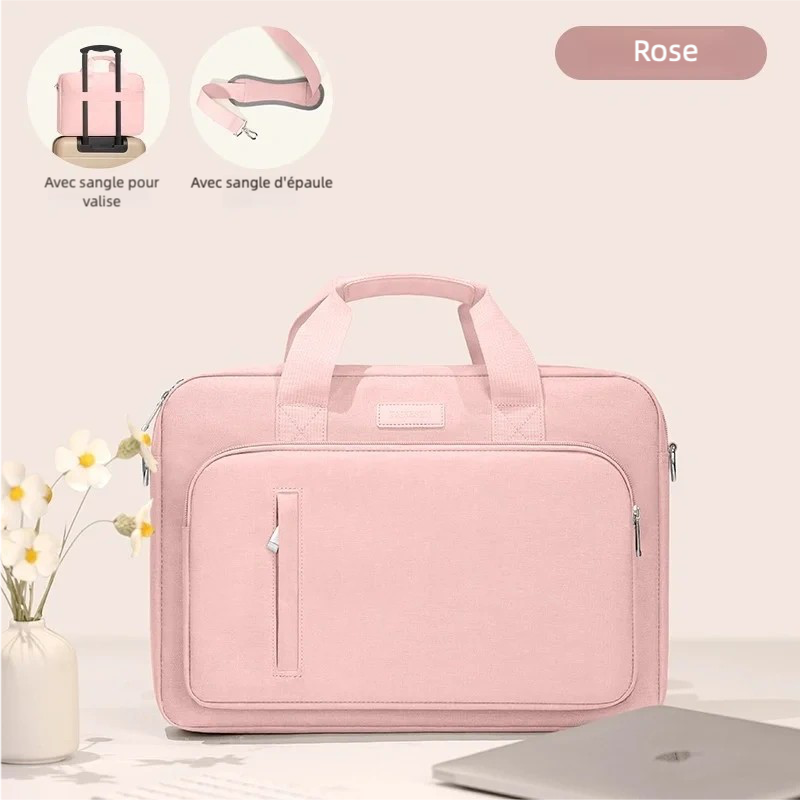 Pochette ordinateur femmes à sangle