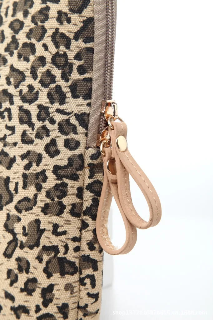 Sac ordinateur léopard