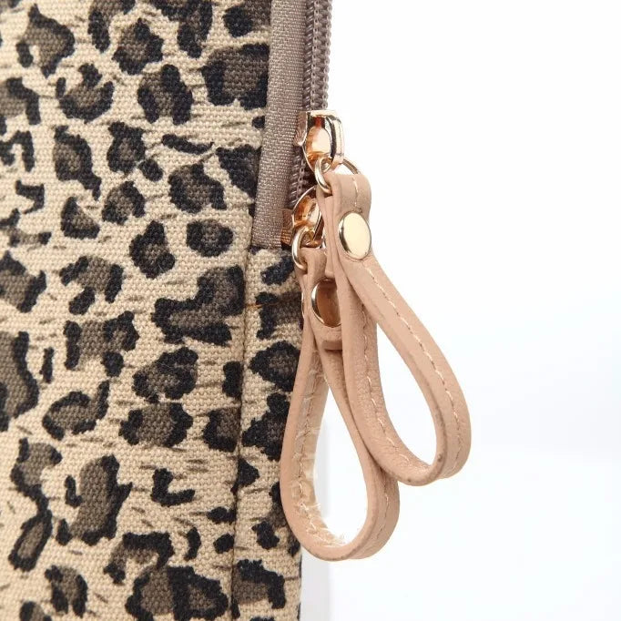 Sac ordinateur léopard