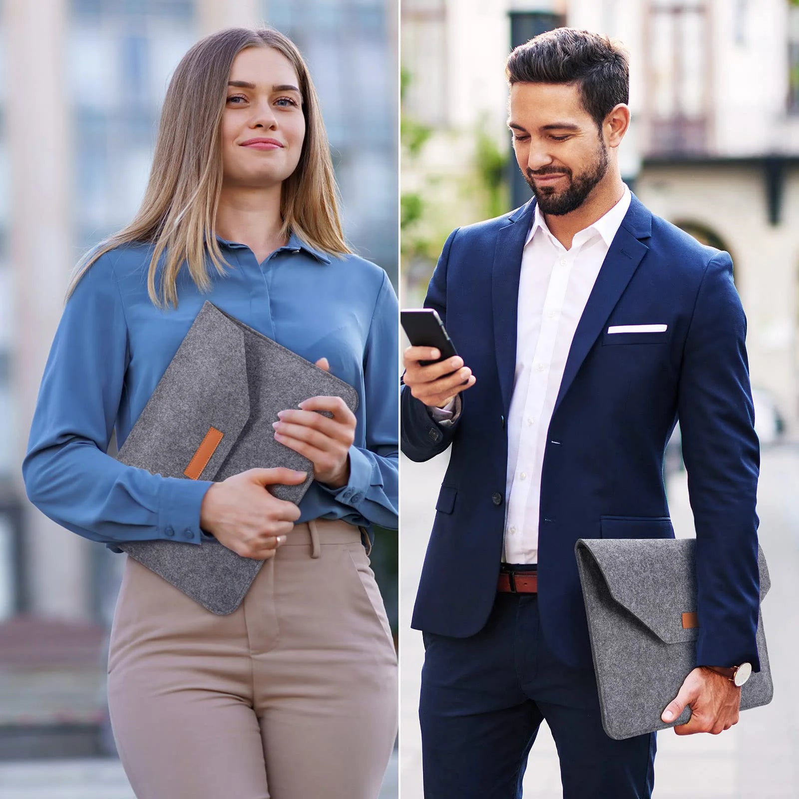Sac à manches pour ordinateur portable