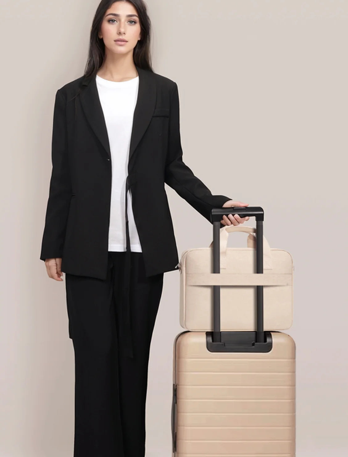 Pochette ordinateur femmes à sangle