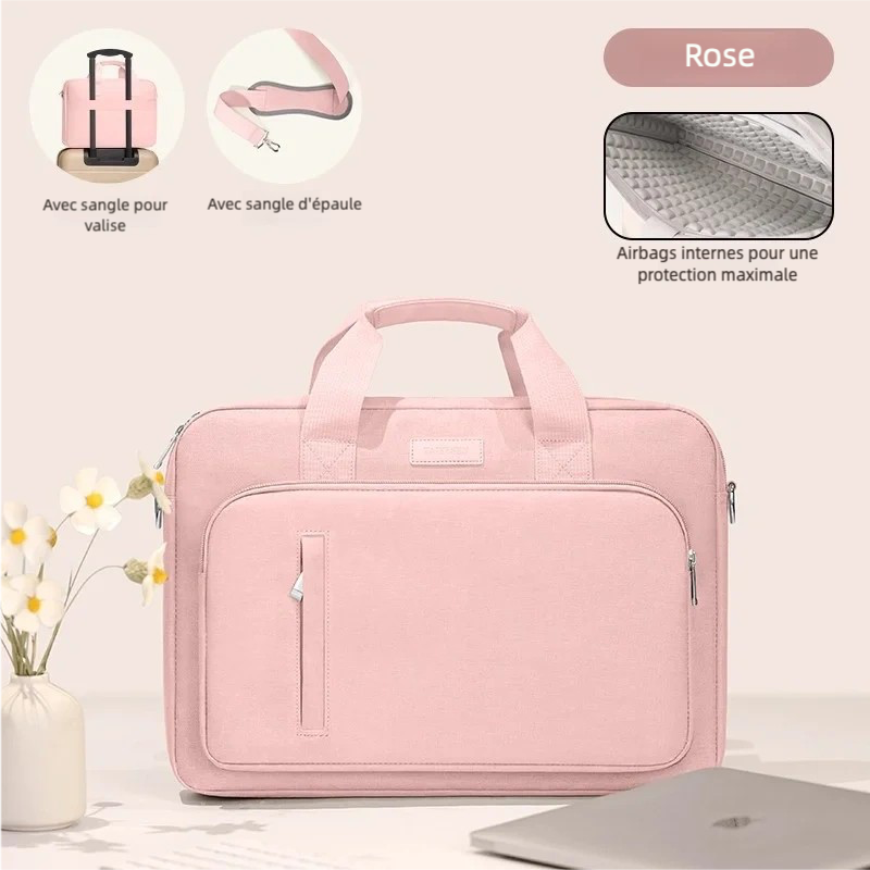 Pochette ordinateur femmes à sangle
