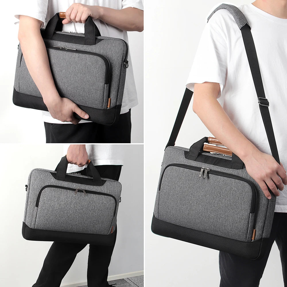Sacoche ordinateur étanche pour homme