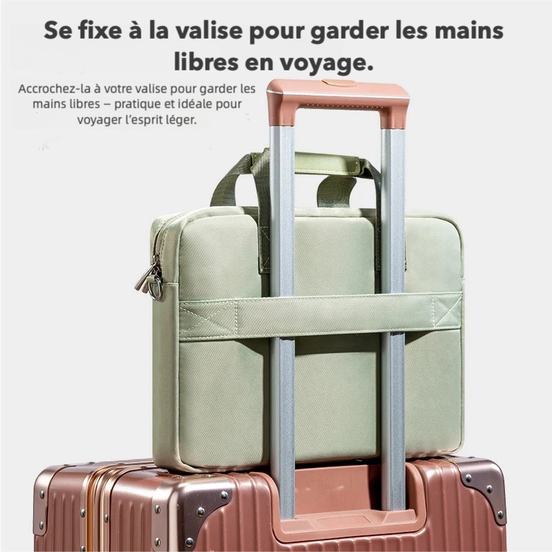 Sacoche pour ordinateur portable pour l'avion