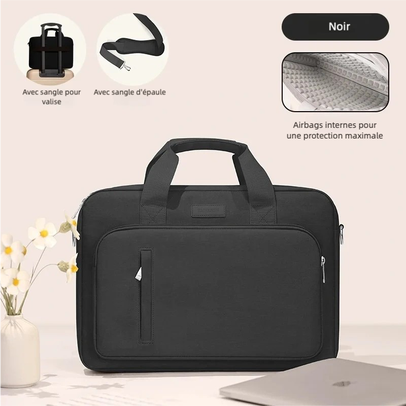 Pochette ordinateur femmes à sangle