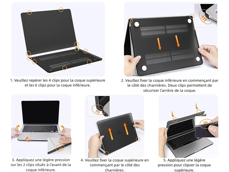 Coque pour ordinateur portable