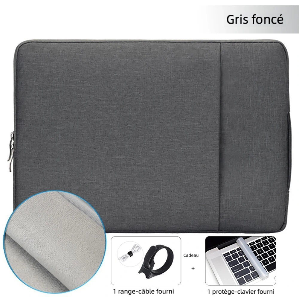 Pochette de voyage 13 pouces pour ordinateur portable