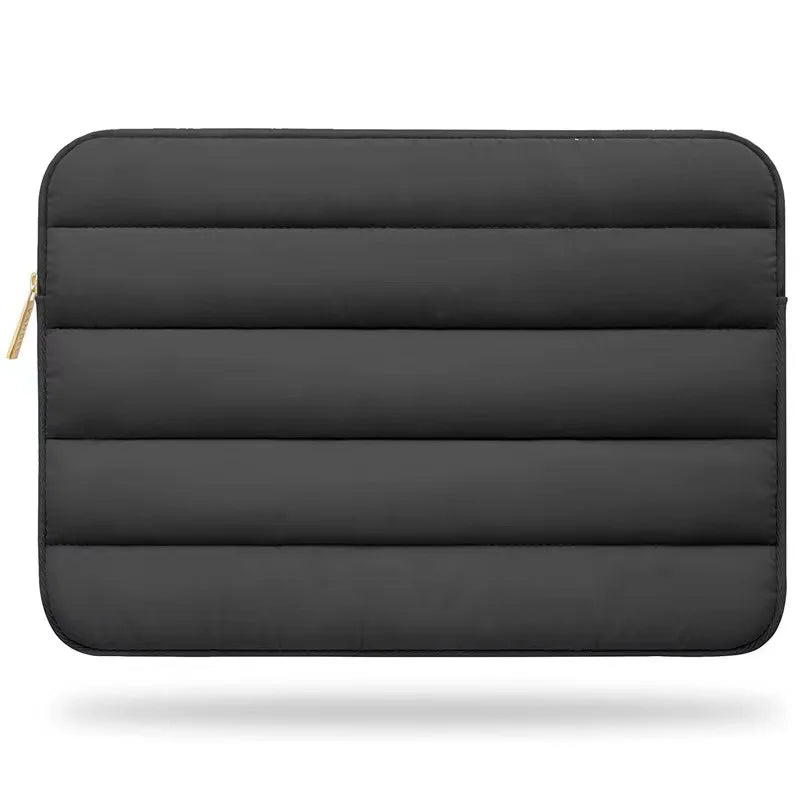 Pochette ordinateur portable design à rayures