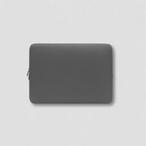Housse ordinateur unisexe gris