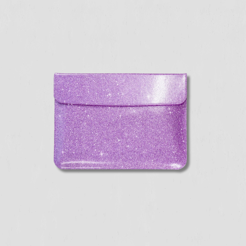Pochette ordinateur à paillette
