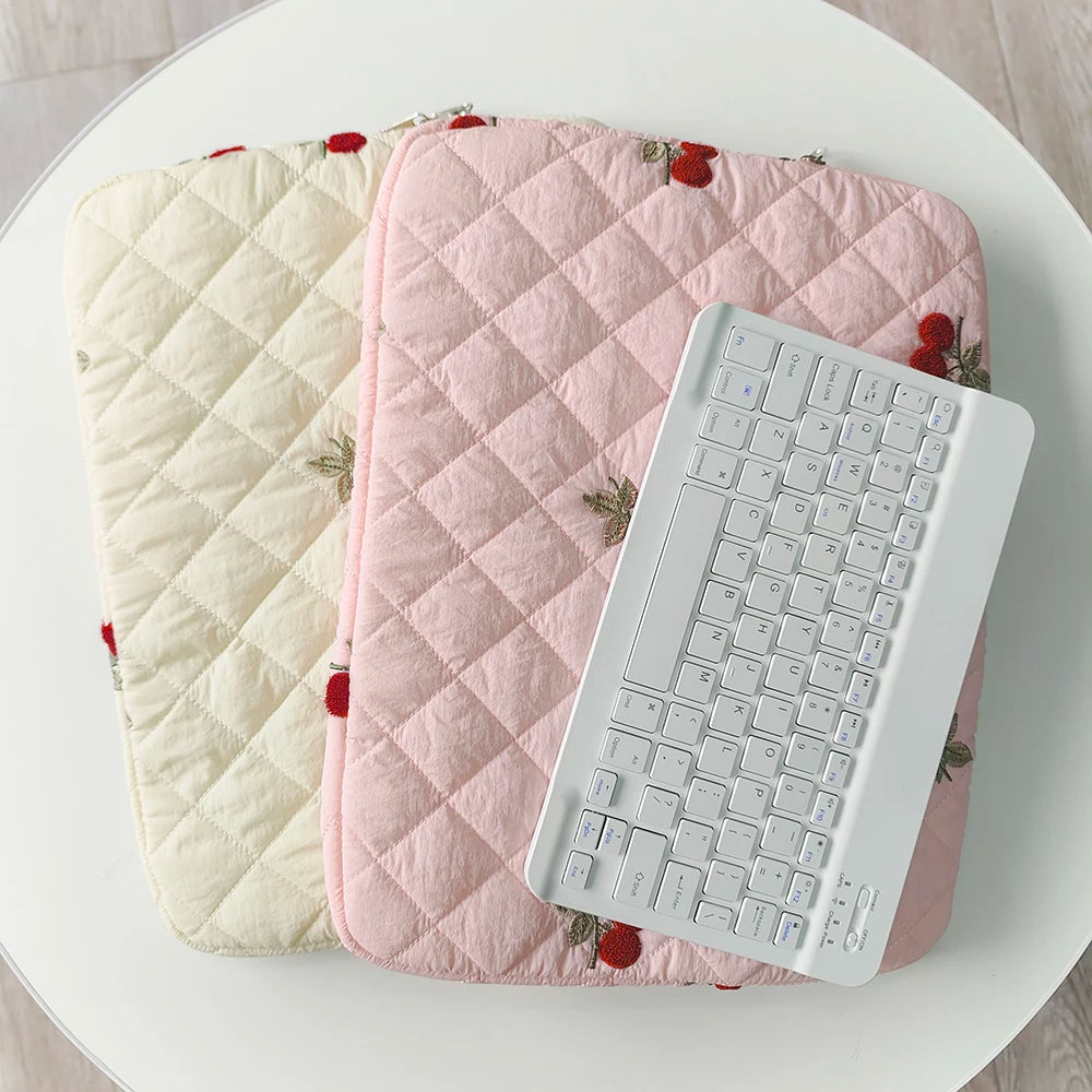 Pochette ordinateur 14 pouces fluffy