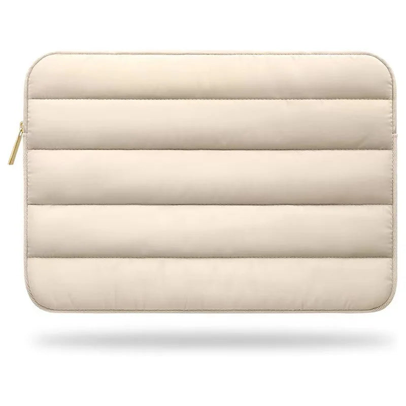Pochette ordinateur portable design à rayures