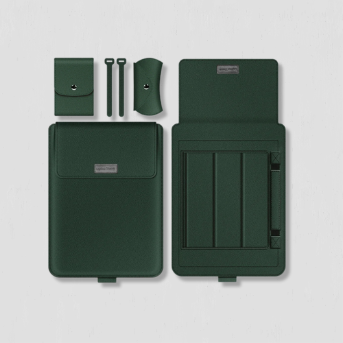 Pochette ordinateur MultiKit vert