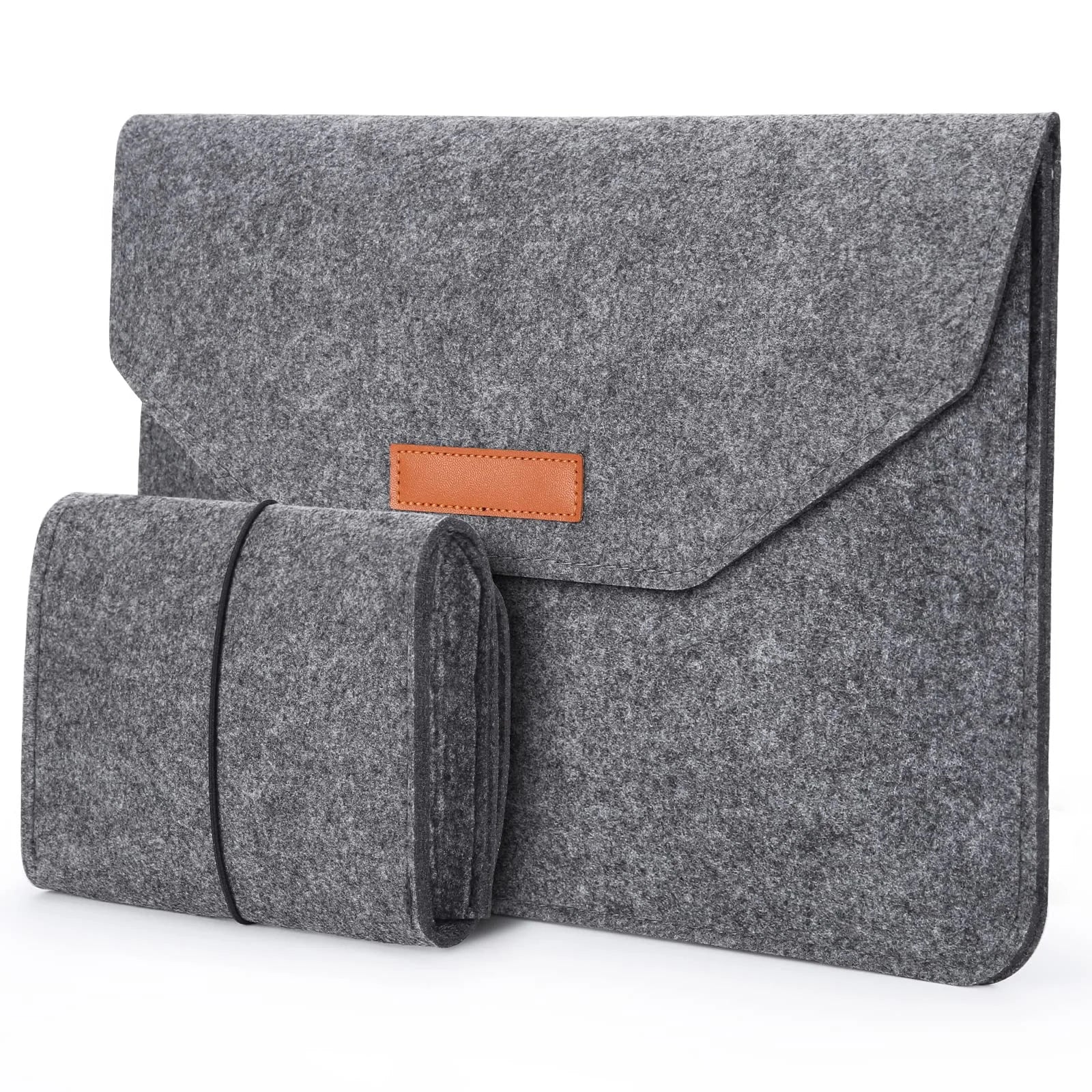 Sac à manches grise pour ordinateur portable