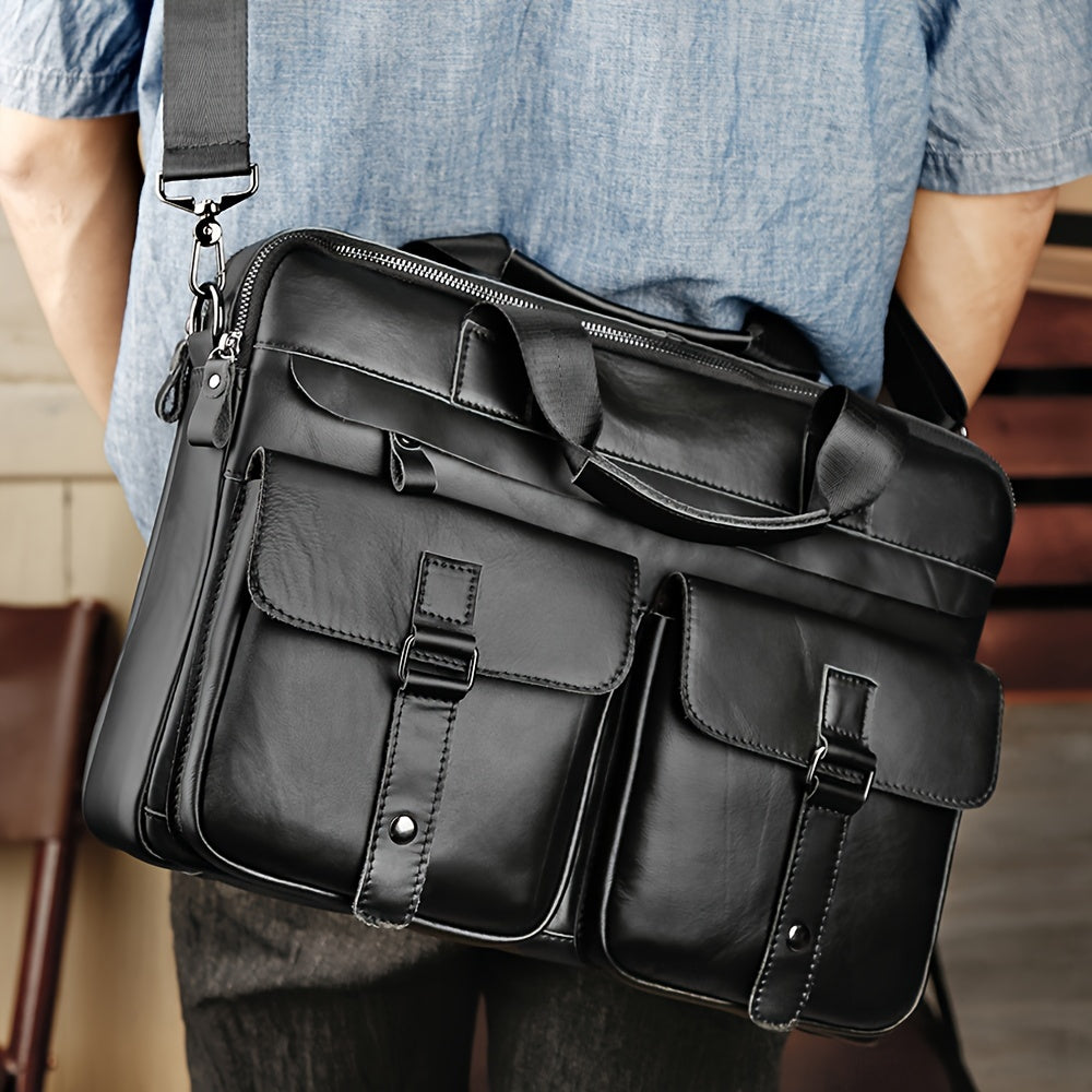Sac ordinateur portable à poche noir