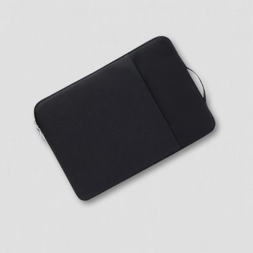 Sacoche noir pour ordinateur portable en coton
