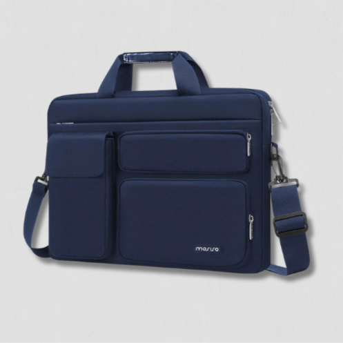 Sacoche ordinateur bleu 16 pouces zippée