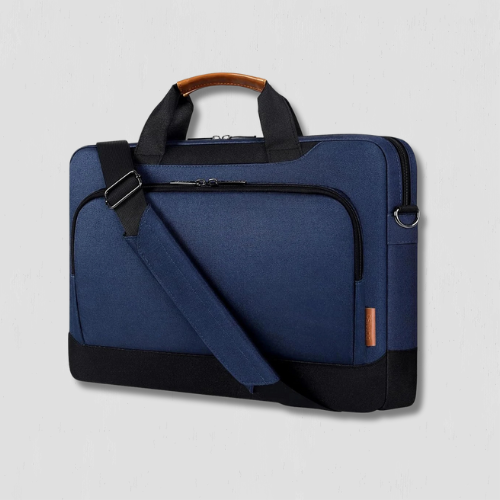 Sacoche ordinateur portable bleu 17 pouces résistante à l'eau