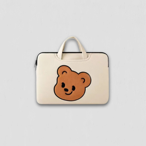 Sacoche d'ordinateur portable design ourson